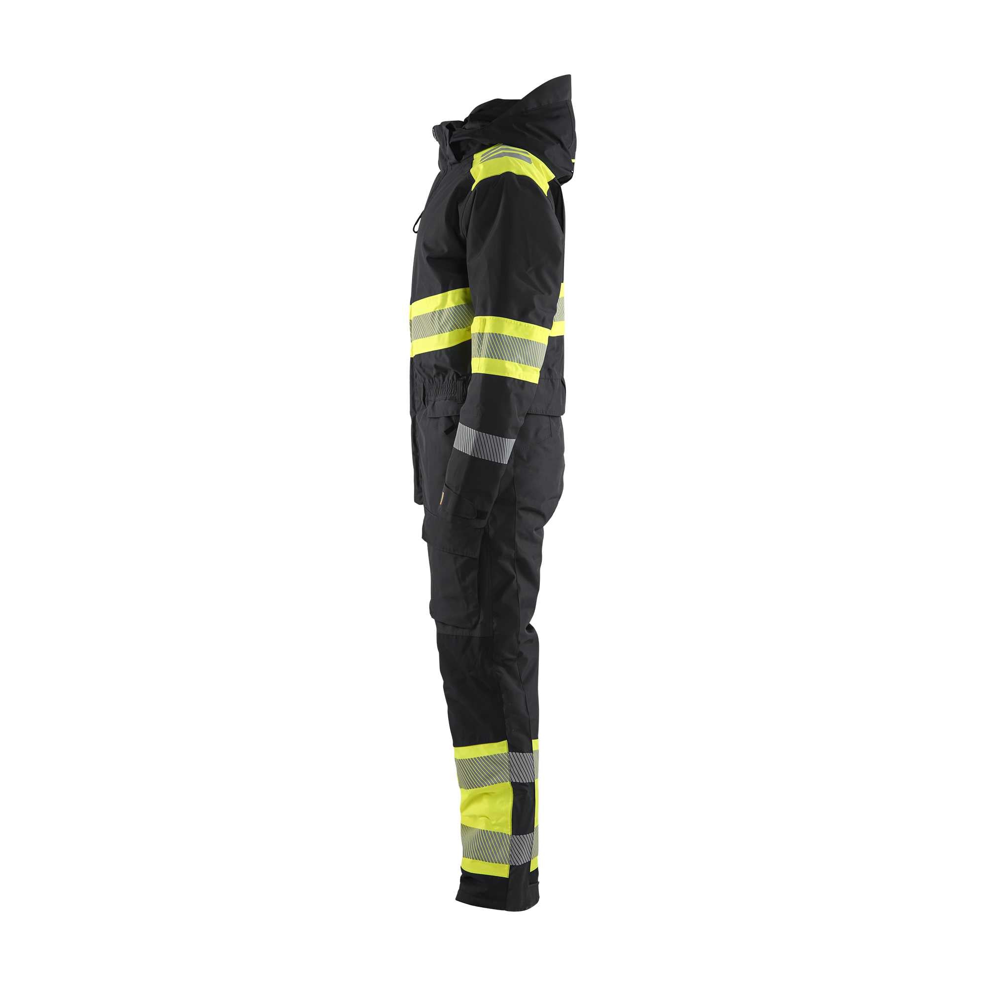 BLAKLADER 67201977 Hi Vis Winter Overall Work Overall Men - Waterproof